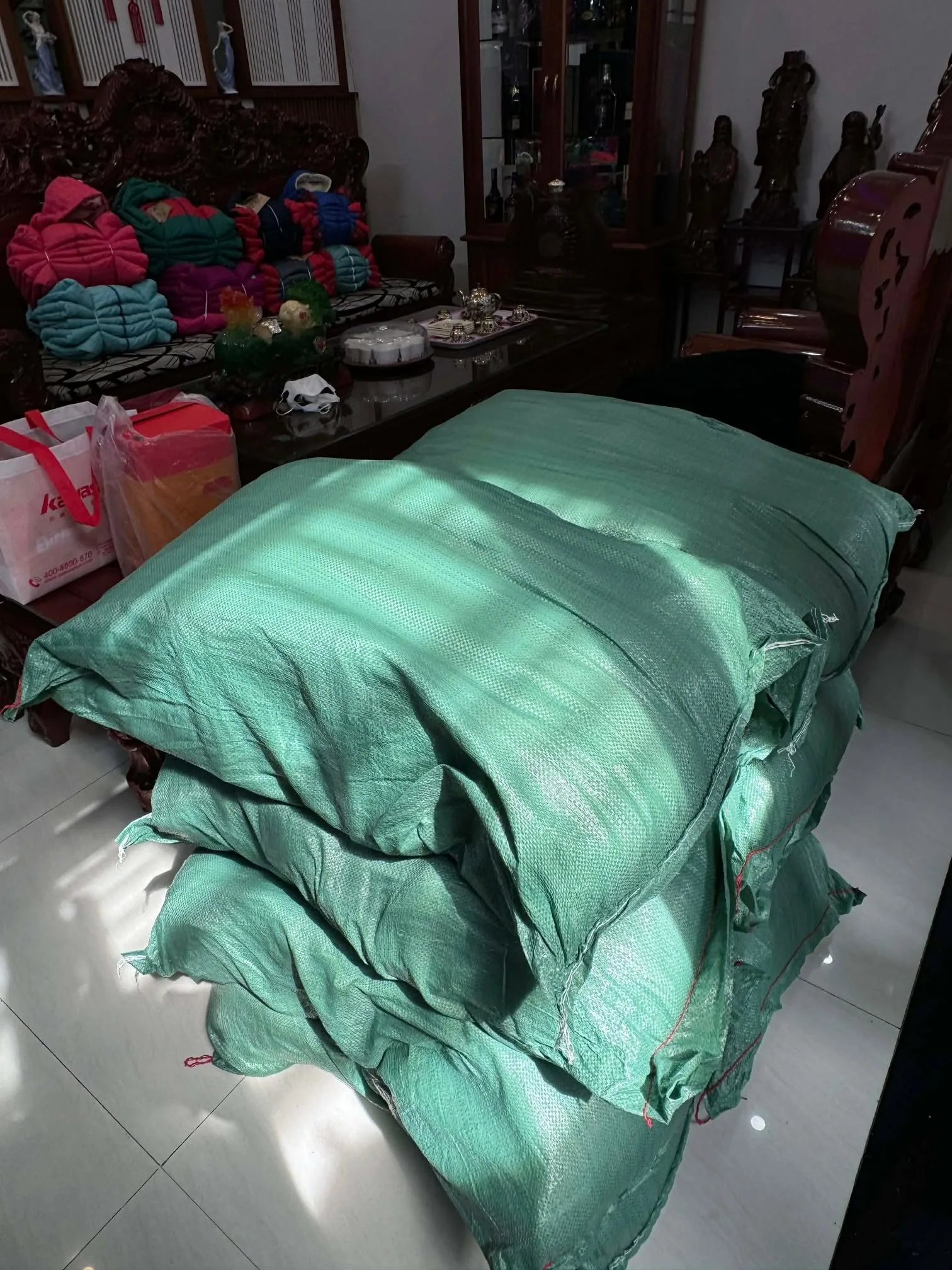 JuliAn charity relief supplies ready for dispatch